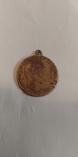 Vintage medallion pendant - vintage,