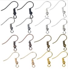 Earring Hooks Blanks Clasps