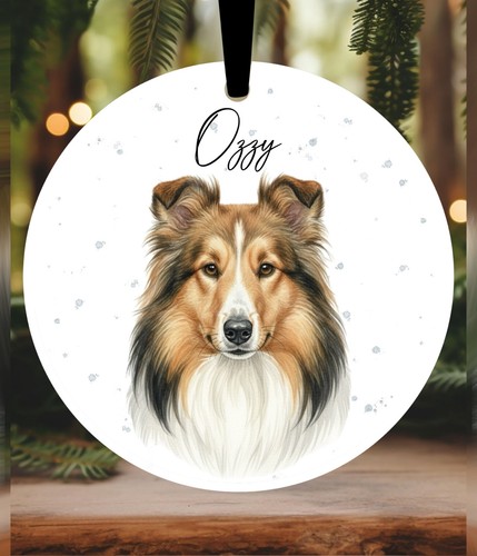 Sheltie christmas bauble - christmas,