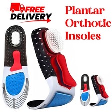 Orthotic Insoles for Arch Support, Plantar Fasciitis, Flat Feet & Heel Pain