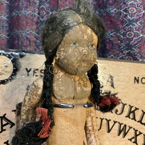 Antique haunted doll iris - antique,