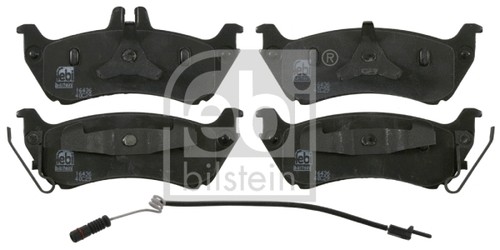 Rear brake pad set disc - rear,