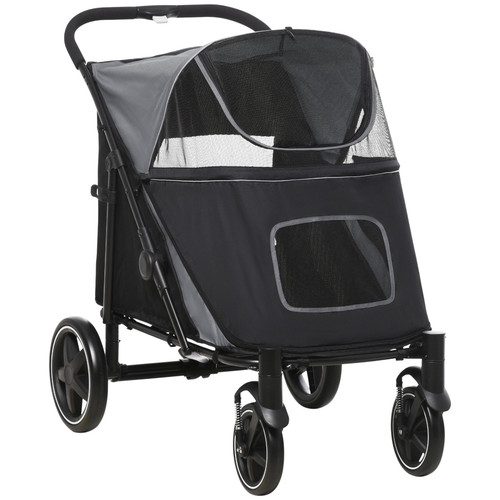 Foldable dog carriage - foldable, w