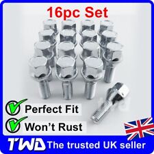 16 ALLOY WHEEL BOLTS FOR RENAULT SCENIC MK3/4 (2009+) M12x1.5 NUT LUG STUD 17MM