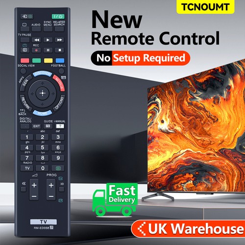 New ed058 remote - new, rm-ed058