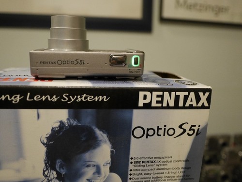 Pentax optio s5i - pentax, silver