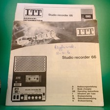 Vintage ITT Studio Recorder 66