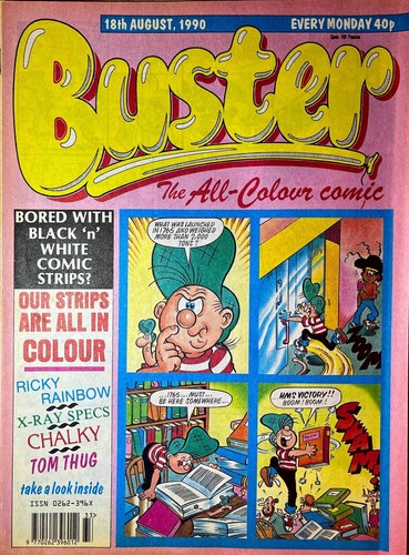 Buster comic vintage - buster, 1990s