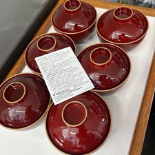 Yamanaka Lacquer Lidded Soup