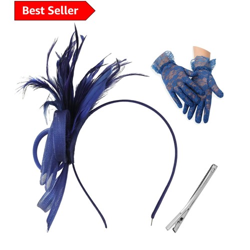 Versatile navy feather - versatile,