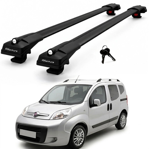 Roof bars for fiat fiorino - 2x,