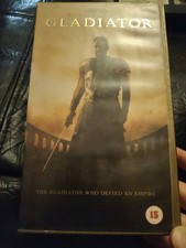 Gladiator VHS Video Tape