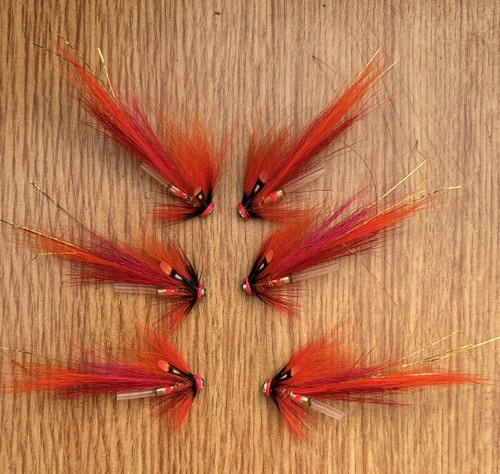 Calvin shrimp salmon fly - x,