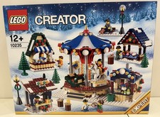 Lego 10235 WINTER MARKET Winter Village Collection  *Complete & Boxed* 2013