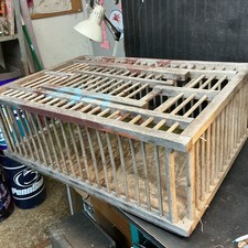 Primitive Wood Chicken Crate