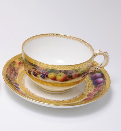 Royal worcester signed fruit - worcester,