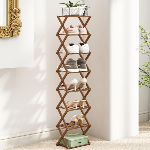 Folding shoe storage - shoe, rack