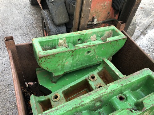 John deere weight - john, block