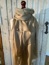 Fine lightweight cashmere/wool pashmina - taupe