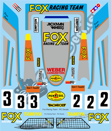 Vintage fox decals - vintage, /