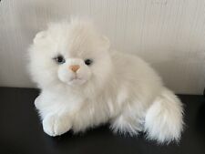 Anna Club White Cat Plush Lying Down 