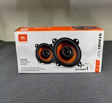 JBL 2-WAY 4" 10cm CAR 320W TOTAL DOOR COAXIAL SPEAKERS STAGE1 42F PAIR #OPENBOX