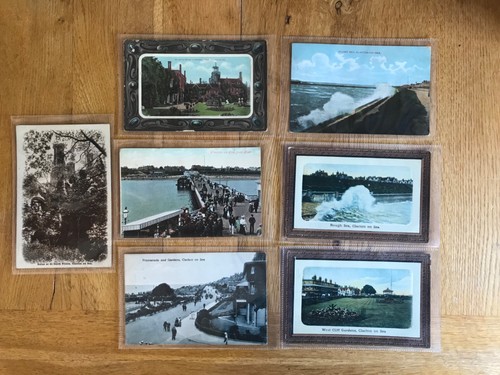Bundle vintage postcards - of,