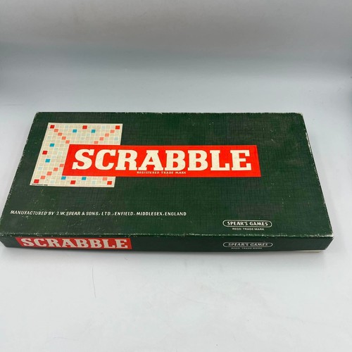 Vintage scrabble board game - vintage,
