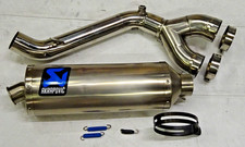 BMW S1000RR TITANIUM AKRAPOVIC 60mm EXHAUST + AUSTIN RACING LINK  2010- 2014