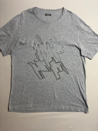 688 zegna grey graphic - z,