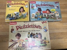 Playskool Richard Scarry Puzzeltown- Rail (Train) Medical Center and Town Centre