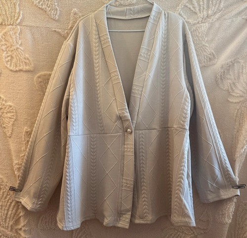 Beige jacket pearl - jacket,