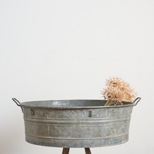 Antique Vintage Large Round
