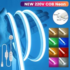 220V Neon COB LED Strip Lights