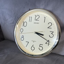 Vintage 10” Seiko Wall Clock