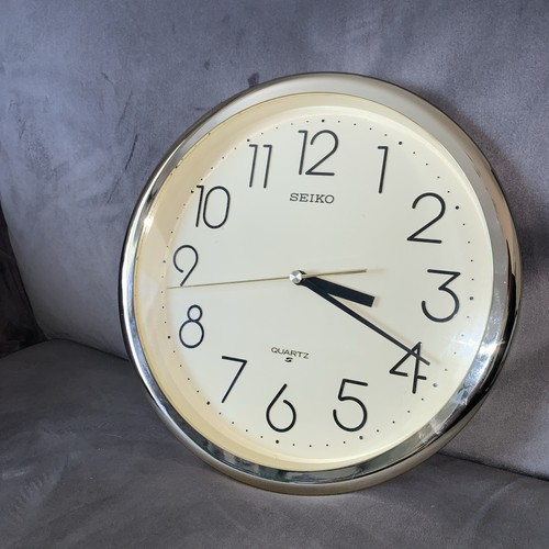 Vintage seiko wall - vintage, 10”
