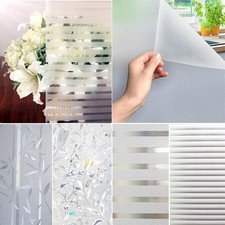 Bamboo Stripe Frosted Window