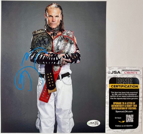 Wwe jeff hardy signed - wwe,