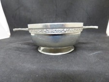Scottish Piper Pewter Quaich