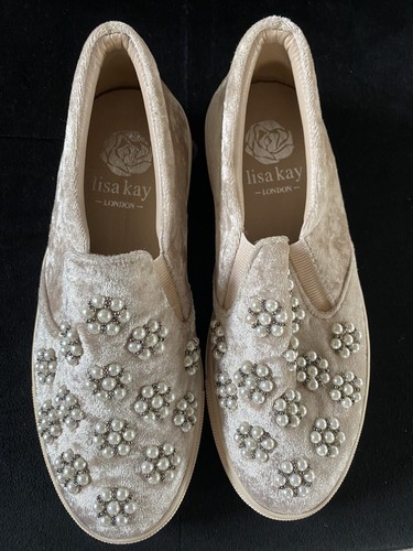 Ladies cream pumps shoes - cream, pumps/shoes