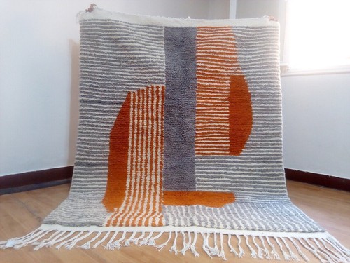 Moroccan handmade rug beni - handmade, ,beni