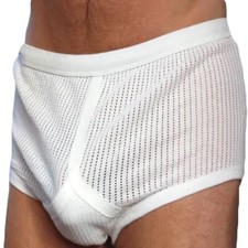 New Men's 6 Pairs White Cotton