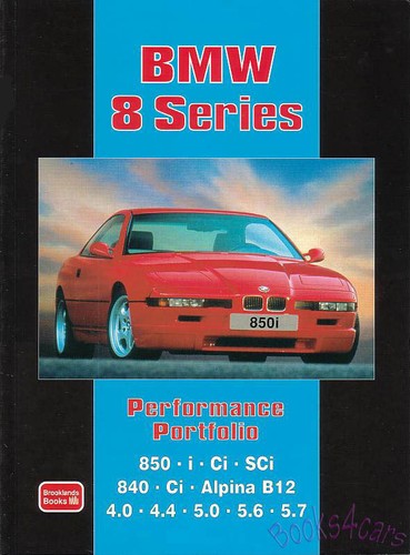Bmw 850 book - book, 840