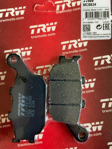 Trw lucas brake - pads, mcb634