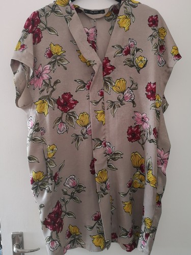 Zara floral print tunic - zara,