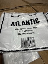 Strong 'Vest' Style Plastic
