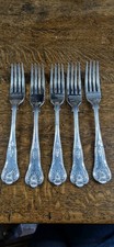 5 Silver Plated Dinner Table