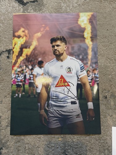Henry slade signed photo - signed, a4