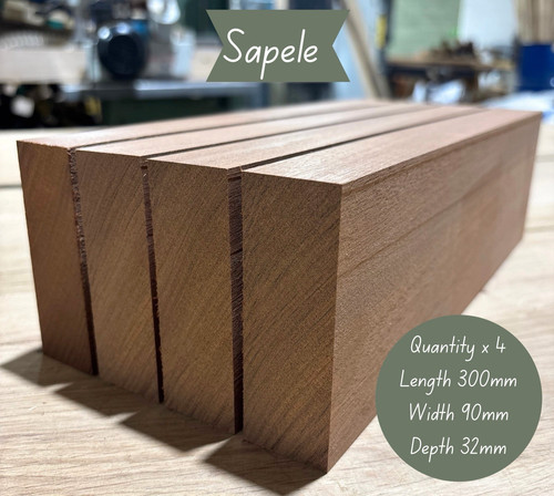 Planed sapele offcuts - planed,