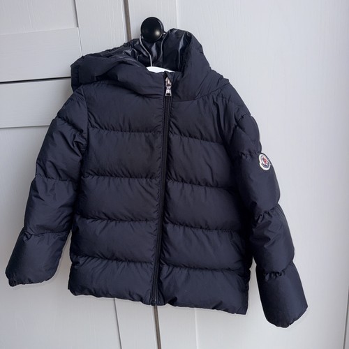 Boys moncler coat navy blue - boys,